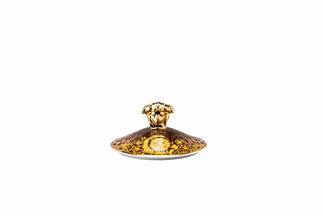 19315 - 409980 - 28700 - Rosenthal Versace 30 Jahre - Becher mit Deckel 'Wild Floralia - 2002'