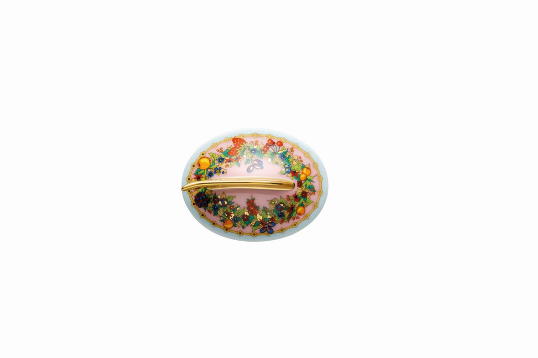 19300 - 409609 - 14437 - Rosenthal Versace - Le jardin de Versace 'Milchkännchen 6 Personen nur Deckel'