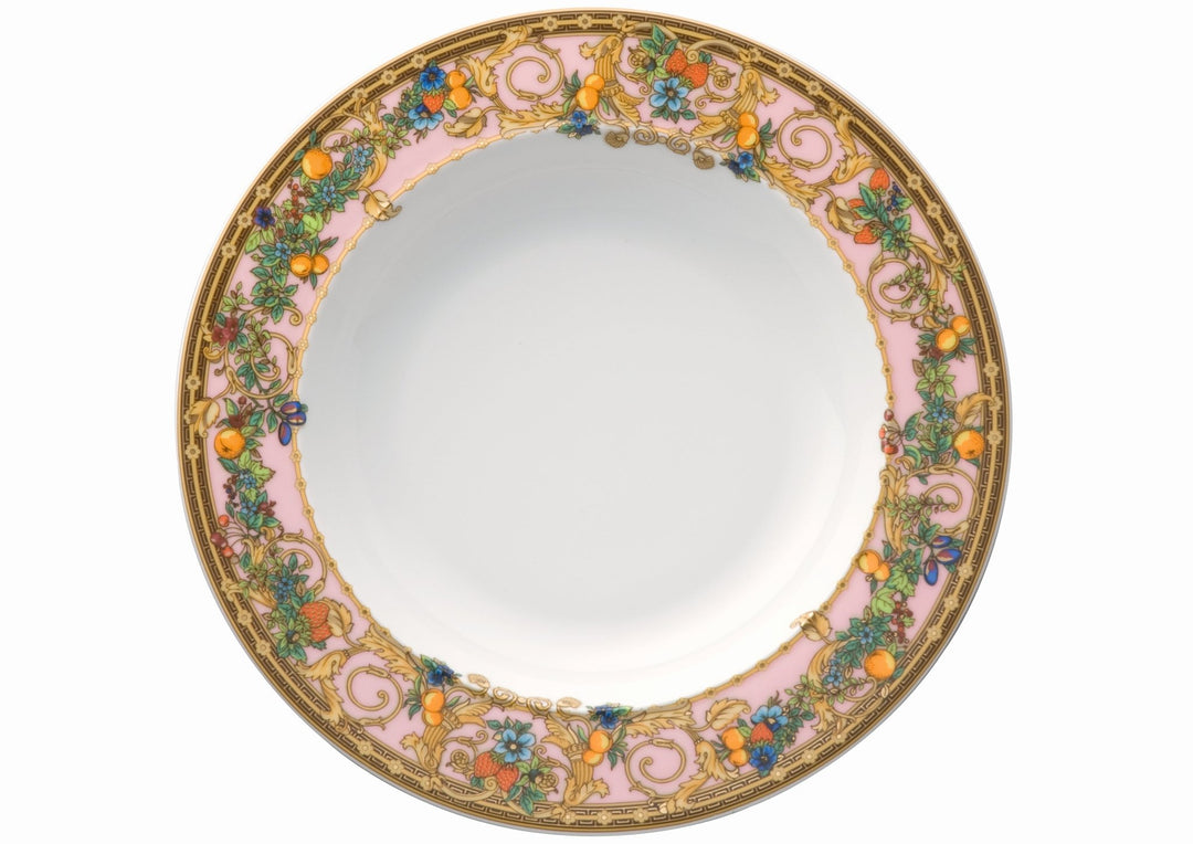 19300 - 409609 - 10322 - Rosenthal Versace - Le jardin de Versace 'Suppenteller 22 cm'