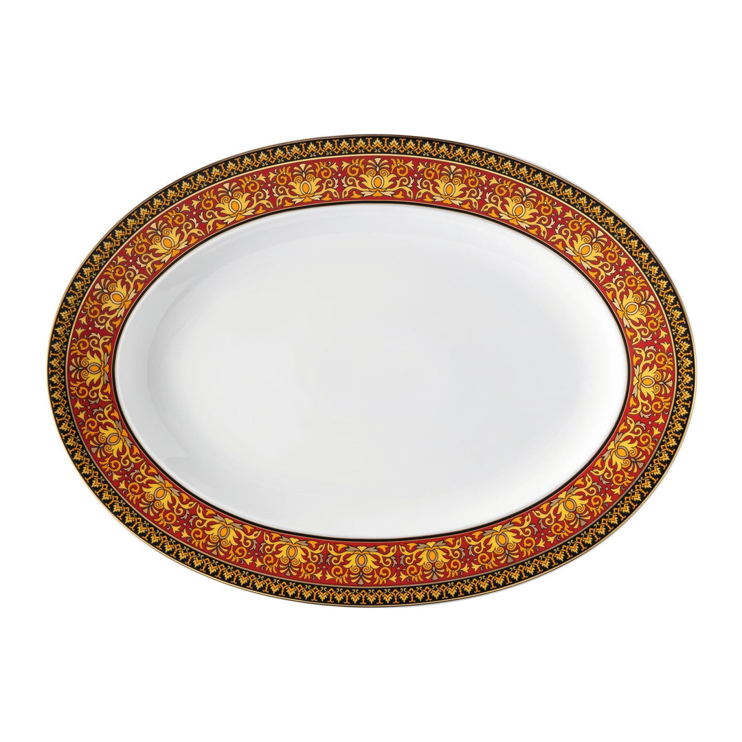 19300 - 409605 - 12734 - Rosenthal Versace - Medusa 'Platte 34 cm'