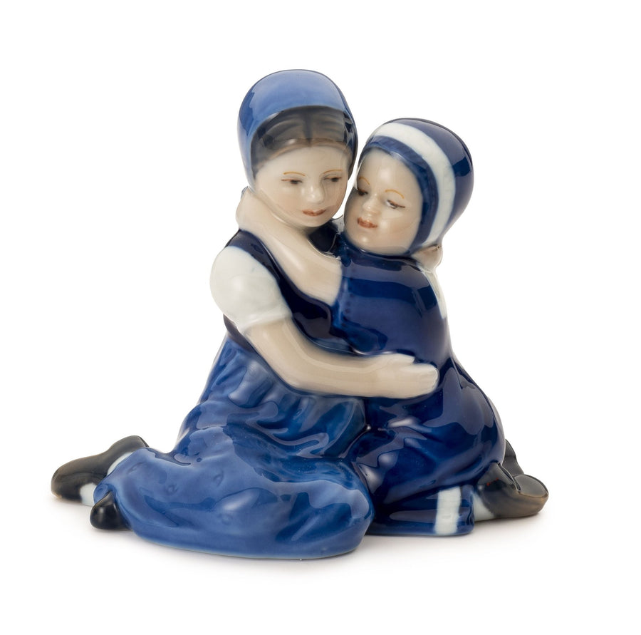 Royal Copenhagen Frauen Figur ''Elsa & Mary Schwestern - blau'-ROC-RF5021102