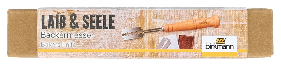 BI - 210608 - RVB Birkmann "Laib und Seele" 'Bäckermesser, 19cm, mit Holzgriff'
