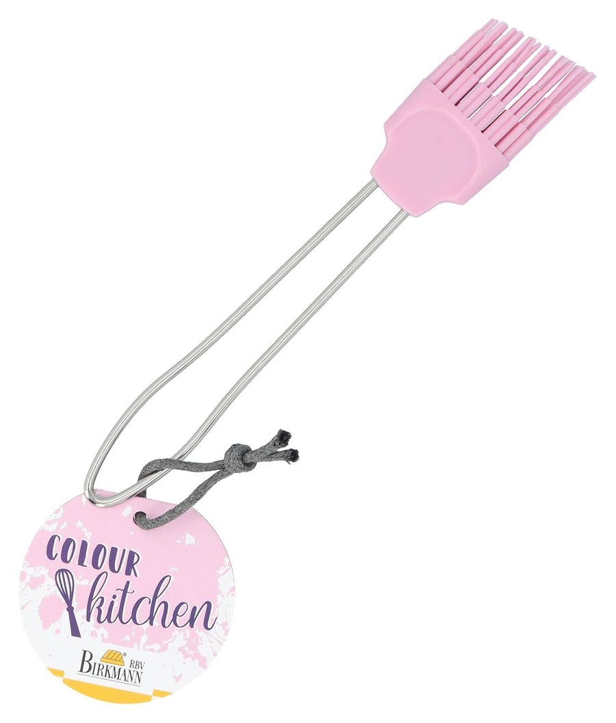 BIR - 422711 - Silikonpinsel klein, Birkmann, in rosa, H18,5 x B3cm