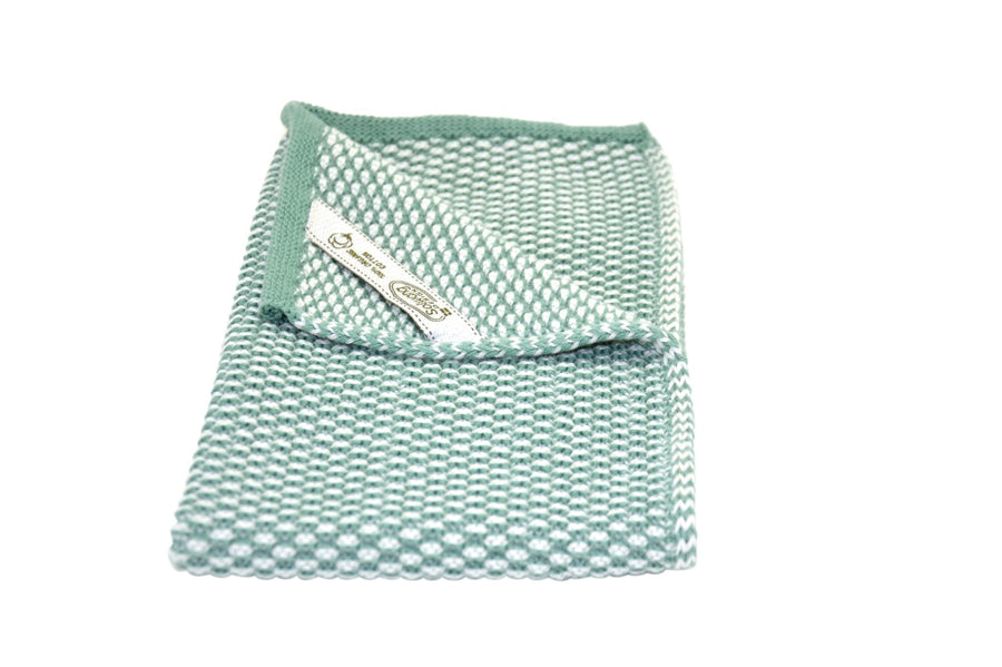 SOL - BH02112 - Solwang '1 Stück Bio Gästehandtuch in Natur/Hellem Antikgrün'