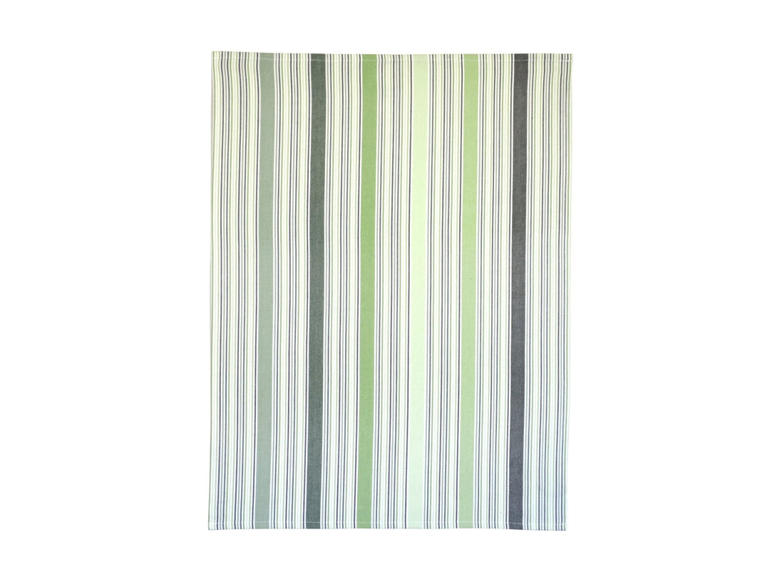 SOL - OV39 - Solwang - 1 Stück gewebtes Geschirrtuch - Multi Meeresgrün Mix BIO