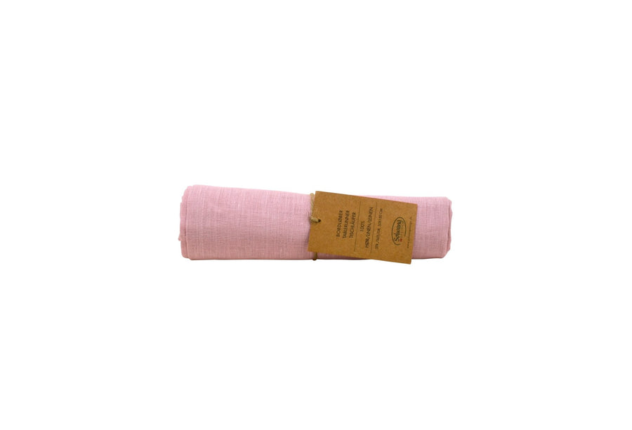SOL - HL17 - Solwang Leinen - Tischläufer '1 Stück gewebtes Leinen Tischlaüfer' Light pink