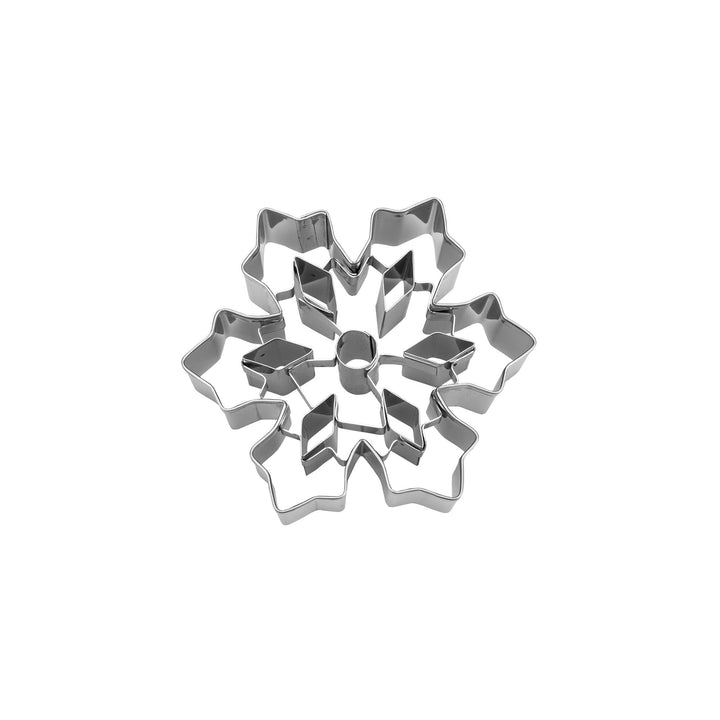 ST - 175204 - Städter 'Ausstecher Eiskristall mit Ausstanzungen Edelstahl'