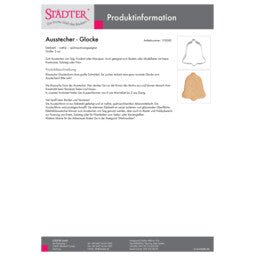 ST - 103085 - Städter 'Ausstecher Glocke, 5 cm'