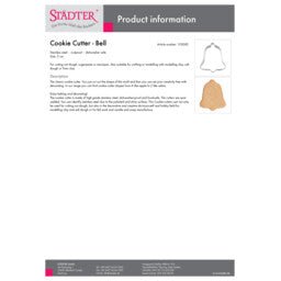 ST - 103085 - Städter 'Ausstecher Glocke, 5 cm'