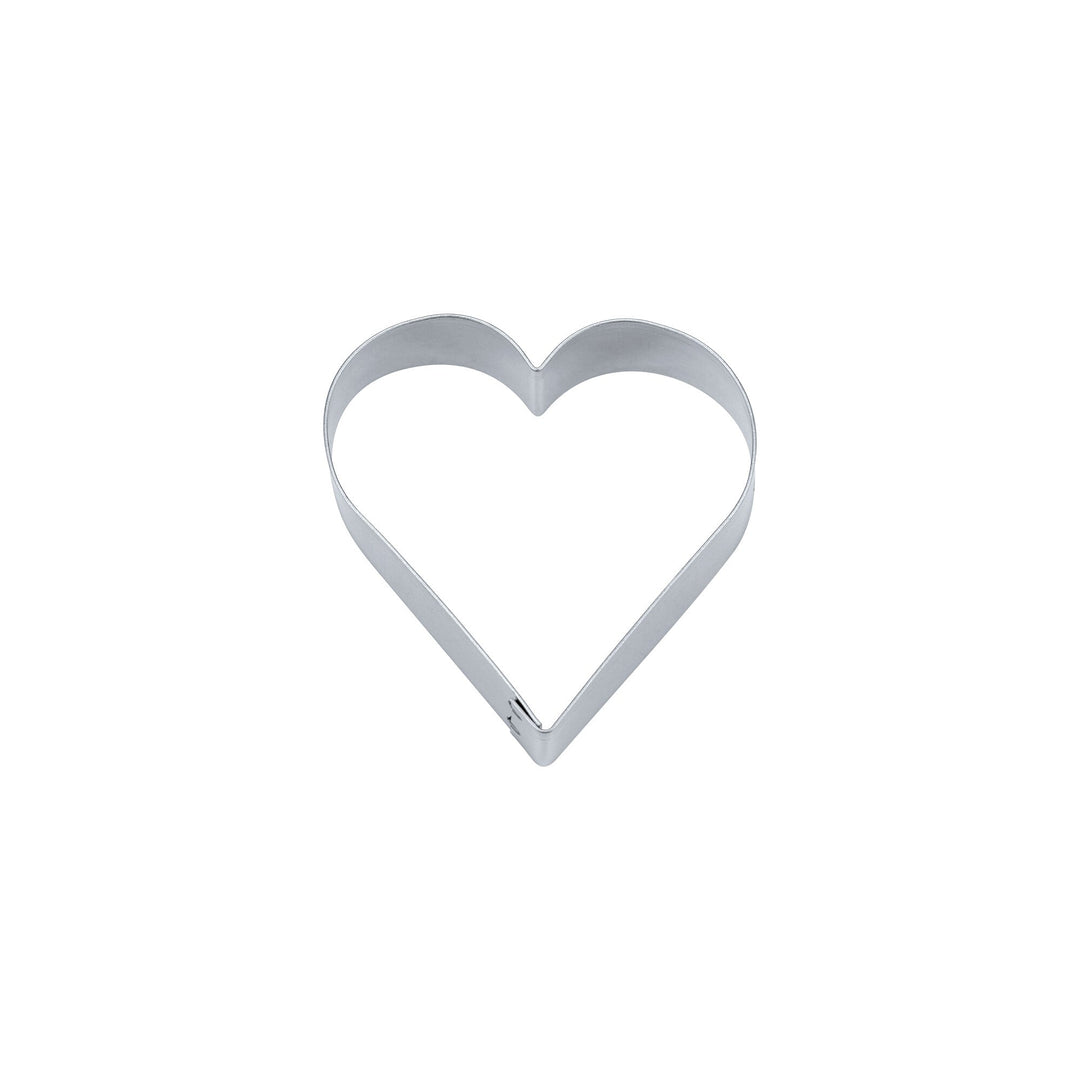 ST - 051010 - Städter 'Ausstecher Herz 2,5cm aus Weißblech'