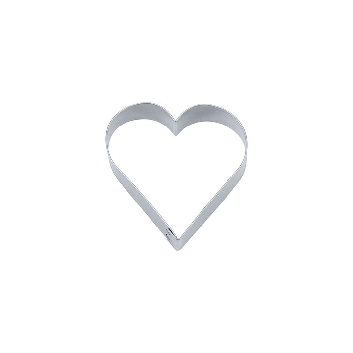 ST - 051010 - Städter 'Ausstecher Herz 2,5cm aus Weißblech'
