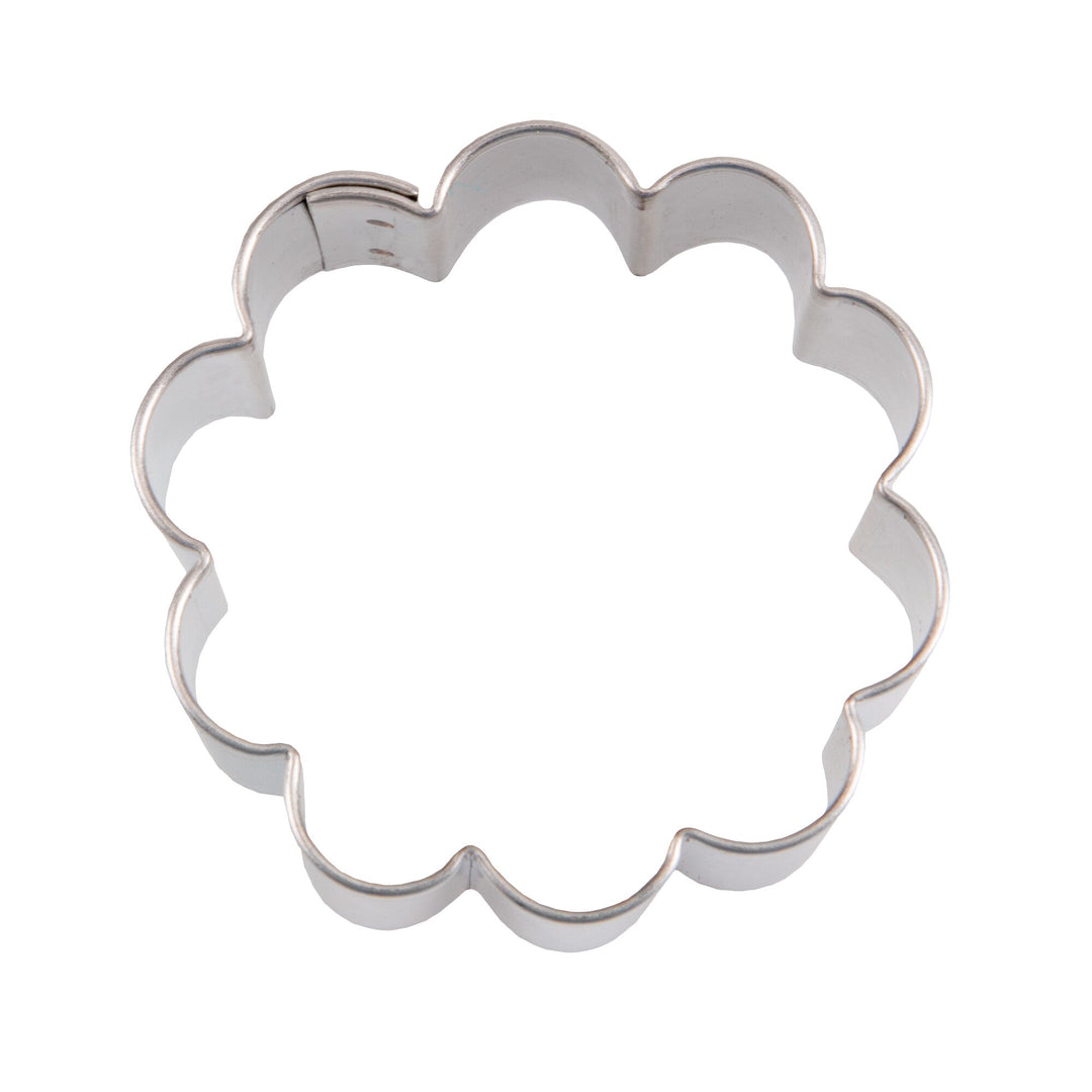 ST - 124042 - Städter 'Ausstecher Rosette, 4 cm, gewellt aus Edelstahl'