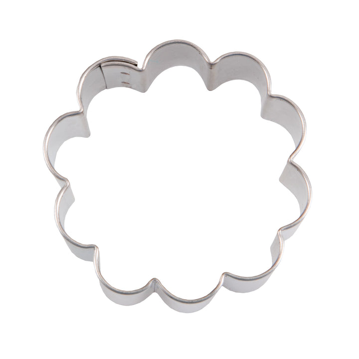 ST - 124042 - Städter 'Ausstecher Rosette, 4 cm, gewellt aus Edelstahl'