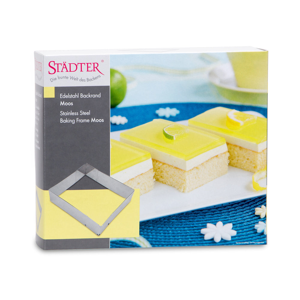 ST - 490062 - Städter 'Backrand - Moos, 25 - 50 x 22 - 41 cm / H 7 cm verstellbar'