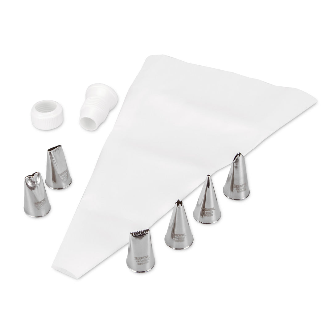 STA - 244139 - Städter 'Dekorations - Set 8 - teilig Edelstahl/Kunststoff'