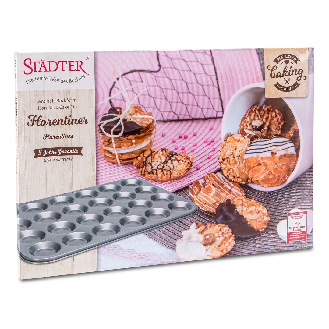 ST - 661028 - Städter 'Florentinerbackblech, 38x26cm, silber'