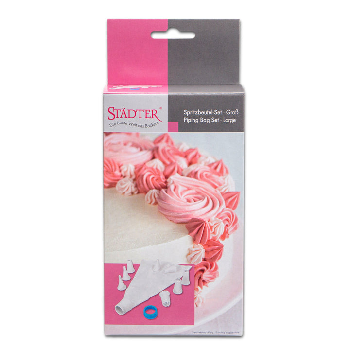 STA - 244016 - Städter 'Garniertüllen & Spritzbeutel groß Set, 9 - teilig'