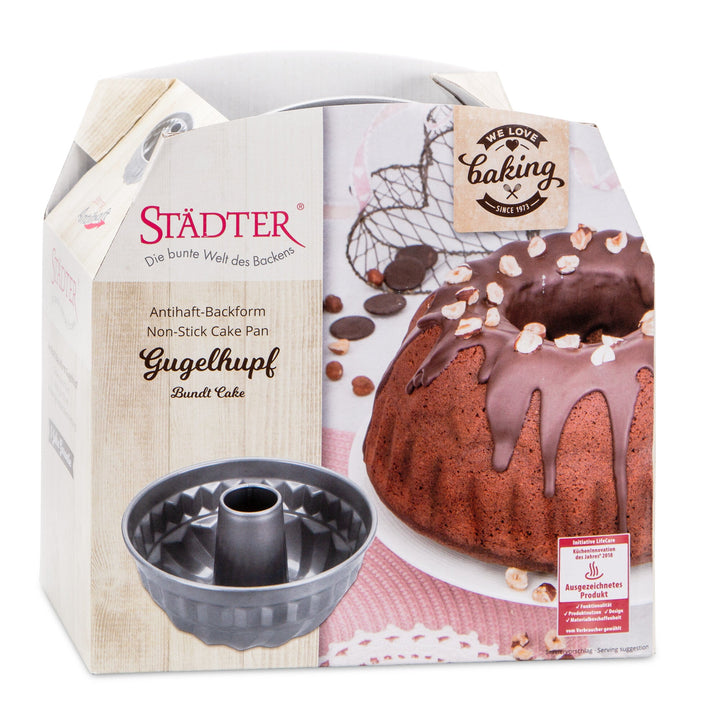 ST - 661165 - Städter 'Gugelhupf 21cm, We love Baking'