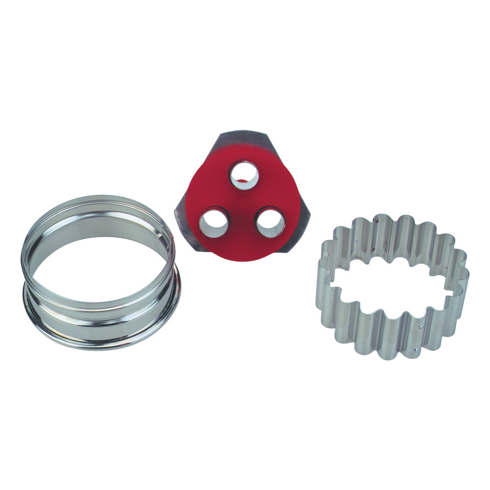 ST - 966056 - Städter 'LINZER - AUSSTECHER MIT AUSWERFER - Linzer 3 - Loch - zerlegbar'