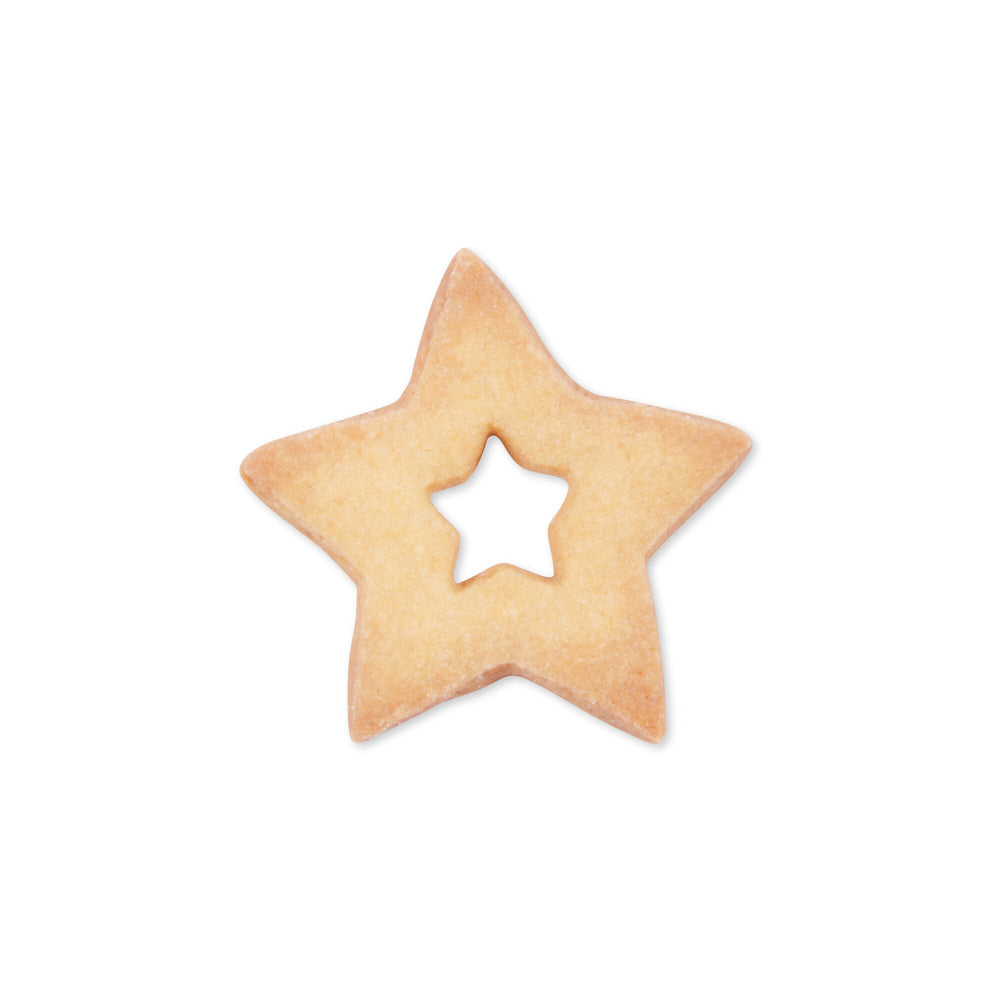 ST - 050167 - Städter 'Präge - Ausstecher Stern in Stern Edelstahl 4cm'