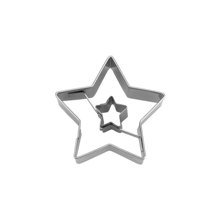 ST - 050167 - Städter 'Präge - Ausstecher Stern in Stern Edelstahl 4cm'