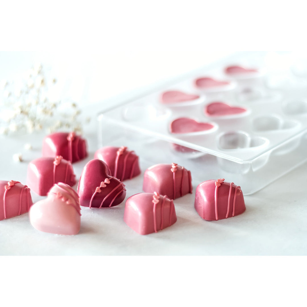 ST - 270046 - Städter 'Pralinenform Herz, Transparent'