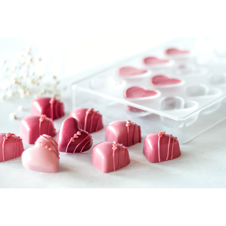 ST - 270046 - Städter 'Pralinenform Herz, Transparent'