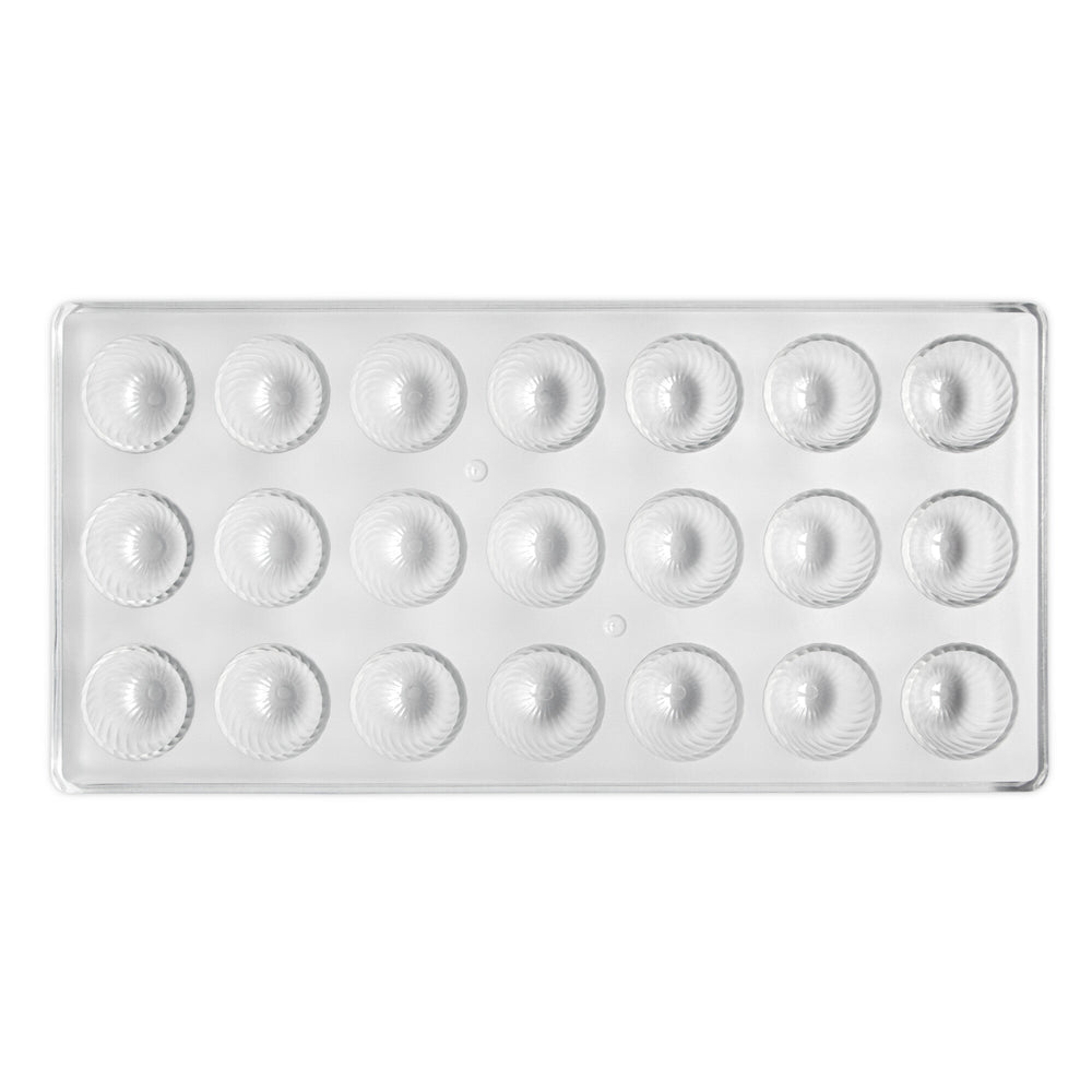 ST - 270060 - Städter 'Pralinenform Kuppel geriffelt, Transparent'