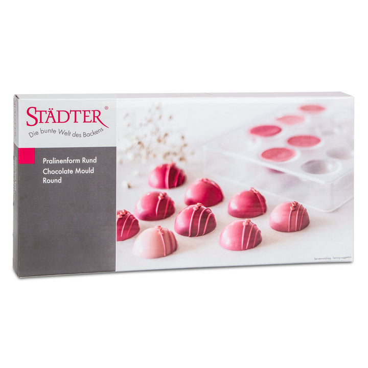 ST - 270053 - Städter 'Pralinenform Rund, Transparent'