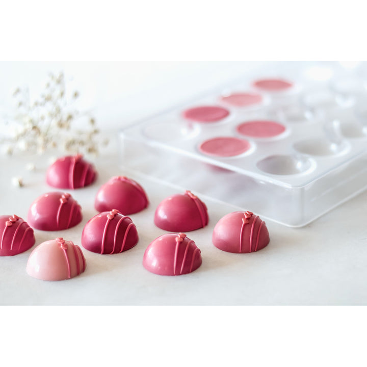 ST - 270053 - Städter 'Pralinenform Rund, Transparent'