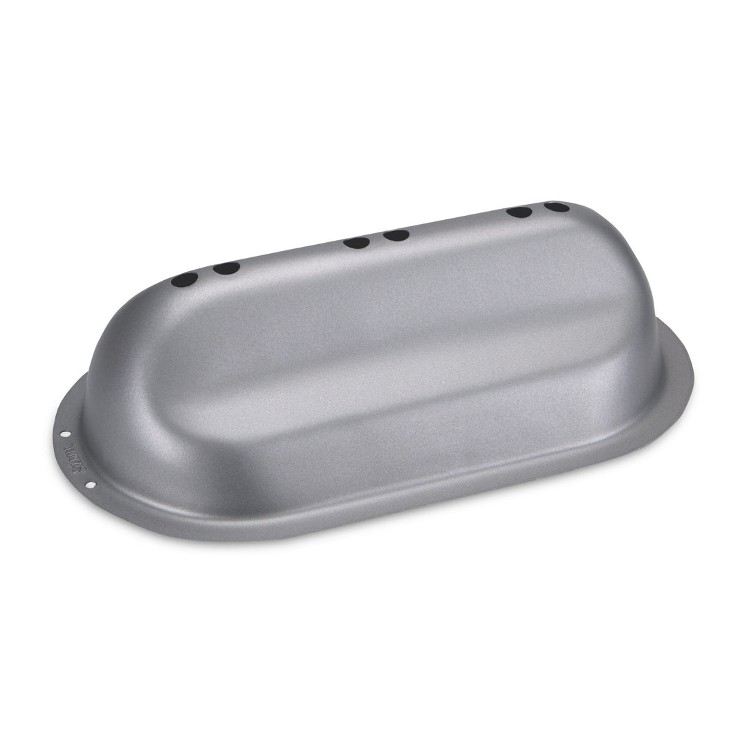 ST - 661462 - Städter, Stollenbackhaube Metall Silber, 23 x 12 cm / H 6,5 cm, We love Baking'