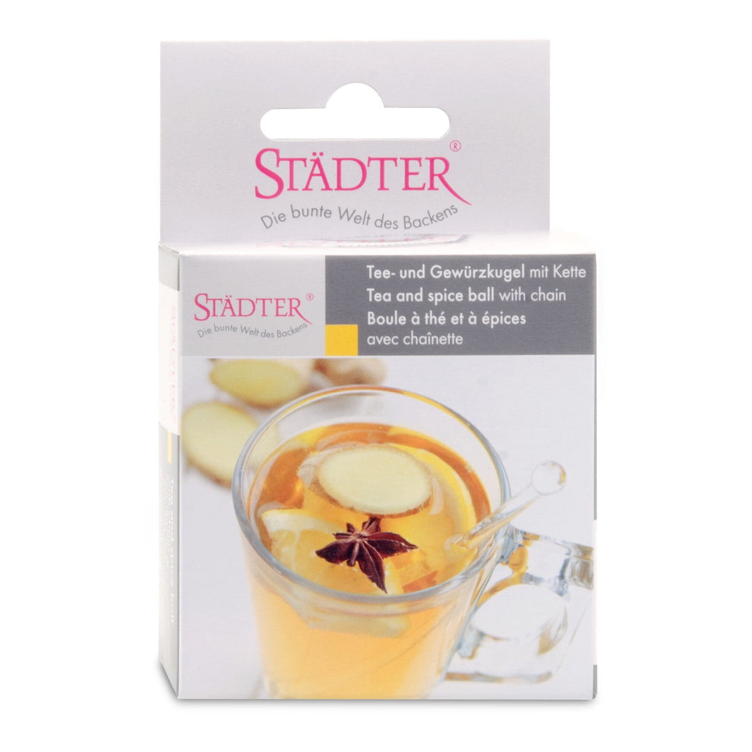 ST - 702035 - Städter 'Tee - und Gewürzkugel ø 6,5 cm mit Kette'