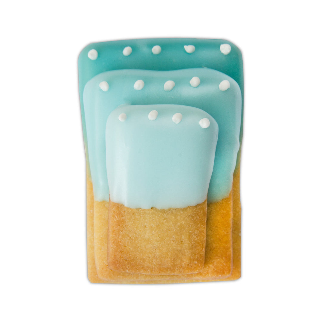 ST - 126022 - Städter 'Terrasen Ausstecher Rechteck 4,5 / 6 / 7,5 cm, glatt'