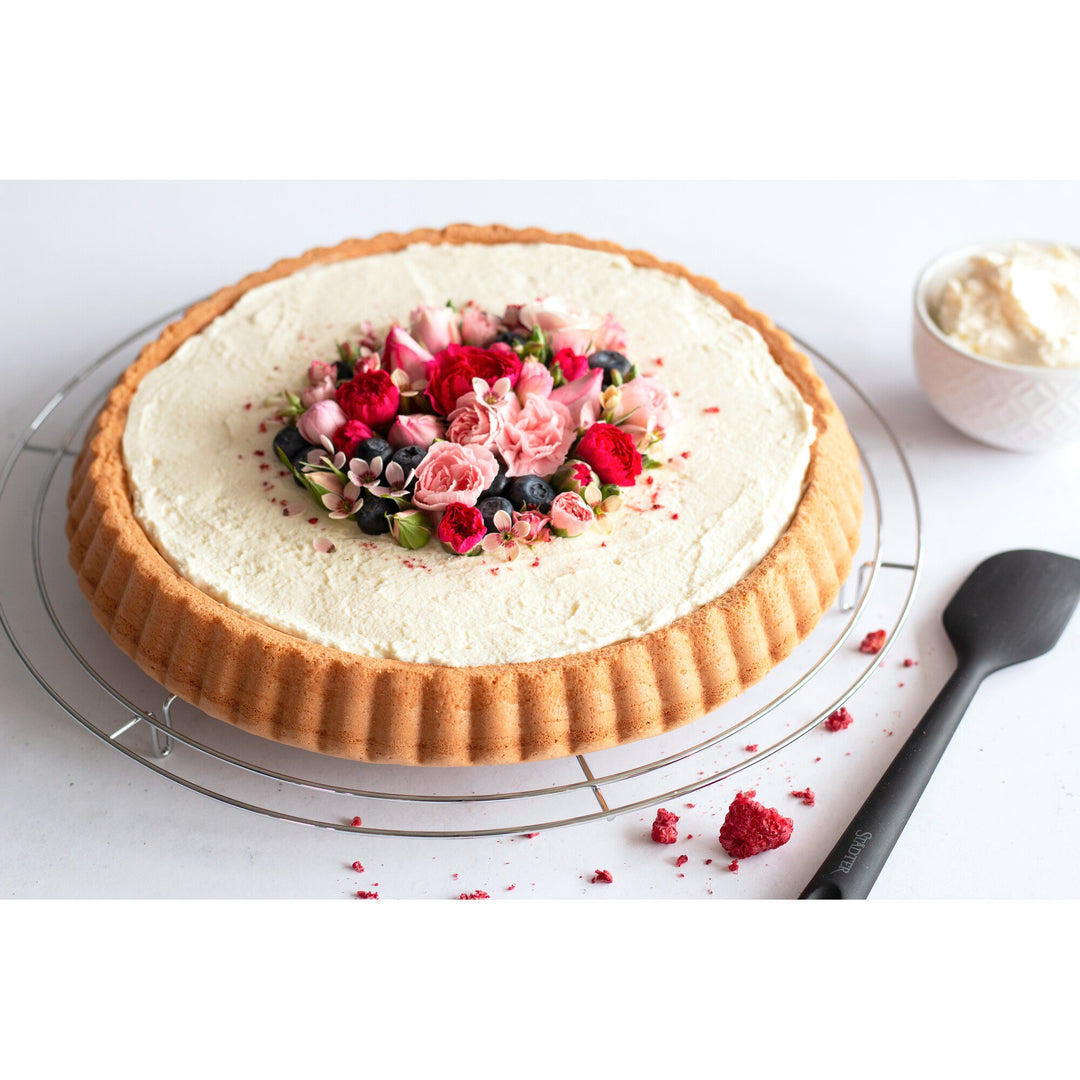 STA - 464070 - Städter 'Tortengitter / Kühlgitter Rund, mit Metall Füßen'