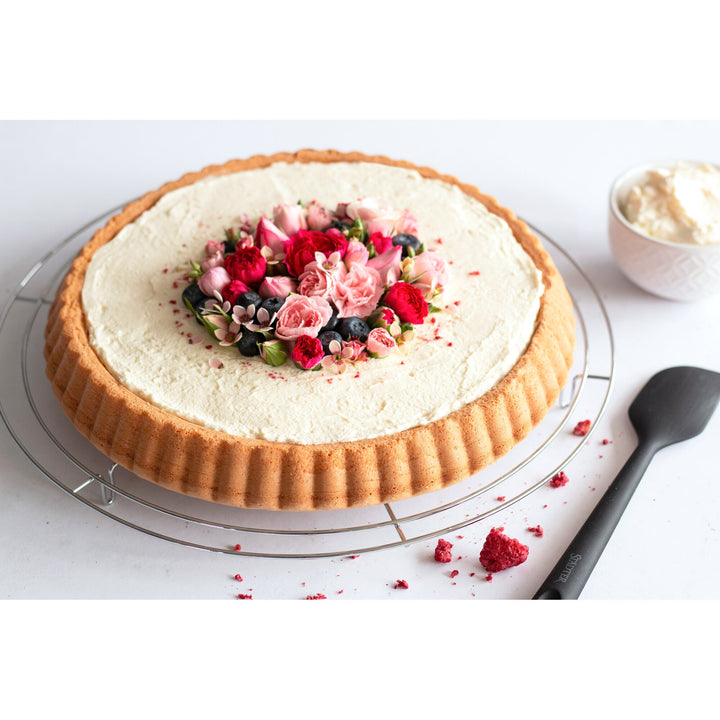 STA - 464070 - Städter 'Tortengitter / Kühlgitter Rund, mit Metall Füßen'