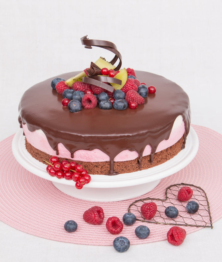 ST - 661301 - Städter 'WE - LOVE - BAKING - Springform ø 20 cm / H 7 cm Silber mit Flachboden'