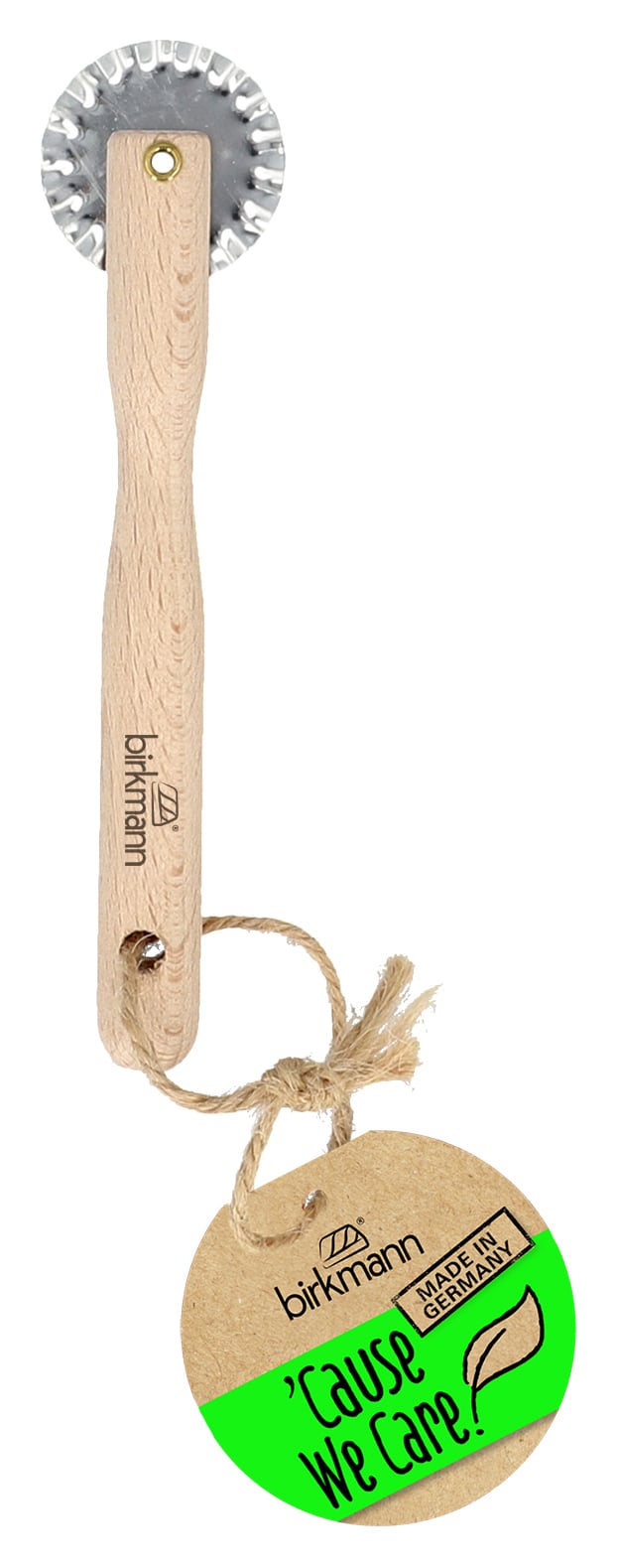 BIR - 889453 - Teigrädchen, Birkmann, 15cm aus Holz