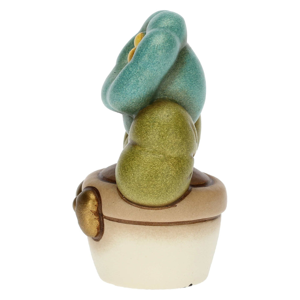 C3052H90B - THUN Figur 'Vase mit Glockenblume blau, klein' 2023