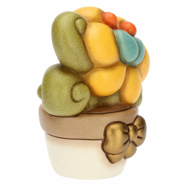 C3050H90 - THUN Figur 'Vase mit Pflanze gelb, mittel' 2023
