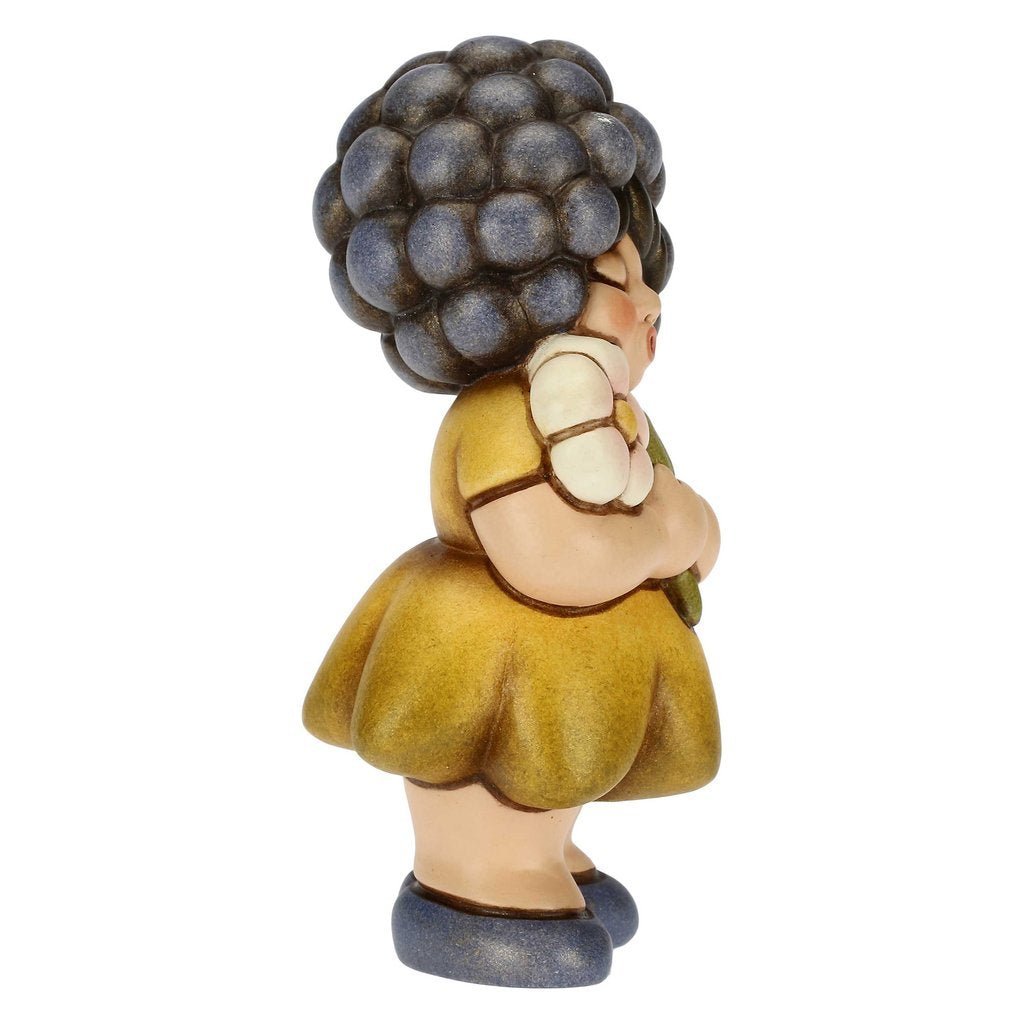 F2807H90 - THUN I CLASSICI - TEDDY GOLOSO 'KIND SIE MAULBEERE - 4,4x3,9x8,2 h cm'
