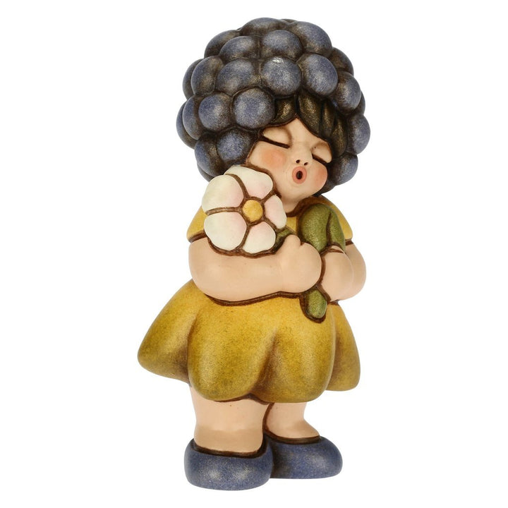 F2807H90 - THUN I CLASSICI - TEDDY GOLOSO 'KIND SIE MAULBEERE - 4,4x3,9x8,2 h cm'