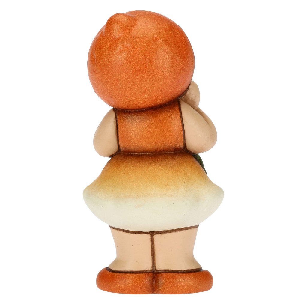 F2811H90 - THUN I CLASSICI - TEDDY GOLOSO 'KIND SIE ORANGE 4,3x3,8x8,3 h cm'