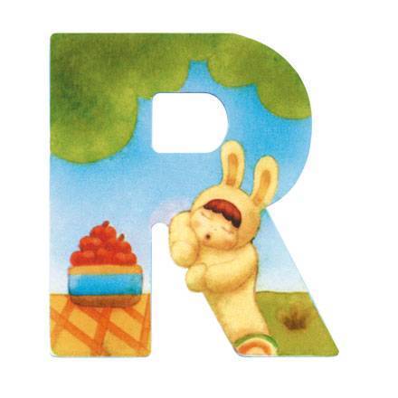 T00K1018B90 - THUN Mondo Bimbi »Buchstabe R«