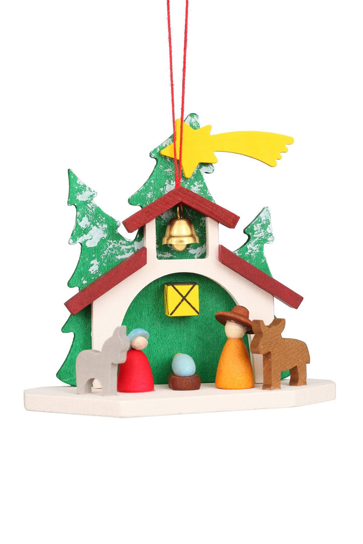 ULB - 100582 - Ulbricht Baumschmuck 'Kapelle mit Hl. Familie - 8.8cm' 2014