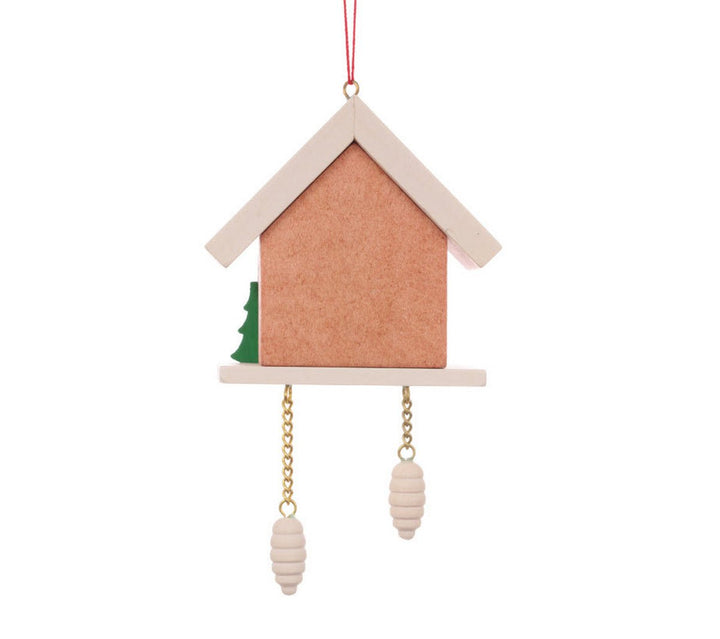 ULB - 100470 - Ulbricht Baumschmuck 'Kuckucksuhr braun mit Nussknacker - 6.3cm' 2011