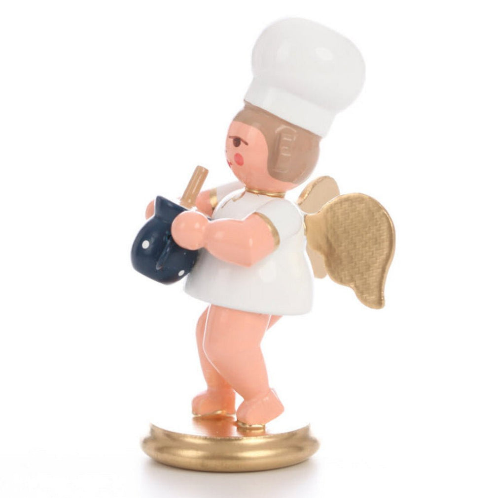 ULB - 31266 - Ulbricht Miniaturen 'Bäckerengel mit Milchtopf - 7.5cm'
