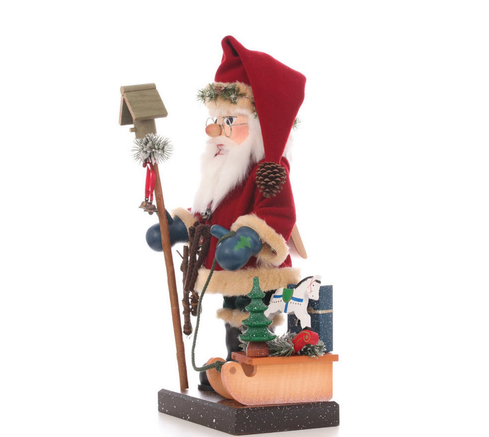 ULB - 000843 - Ulbricht Nussknacker 'Weihnachtsmann mit Schlitten - 47cm limitiert' 2020