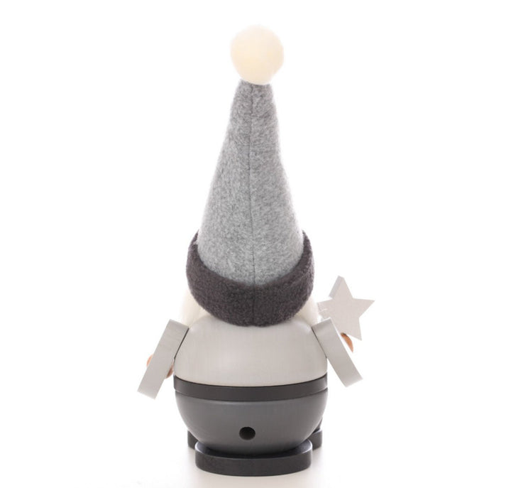 ULB - 010401 - Ulbricht Räuchermann 'Kugelzwerg grau - 25cm' 2023