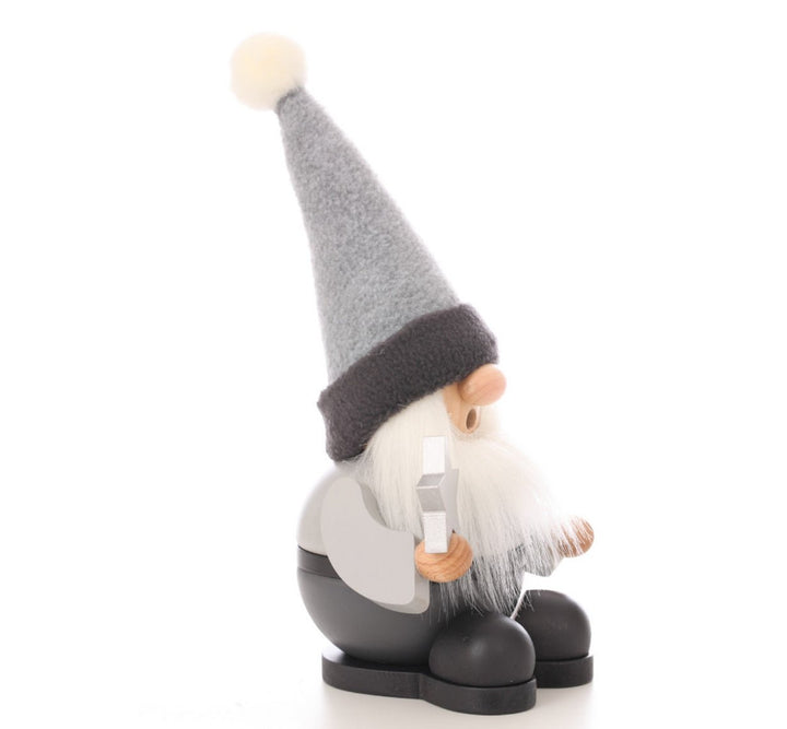 ULB - 010401 - Ulbricht Räuchermann 'Kugelzwerg grau - 25cm' 2023