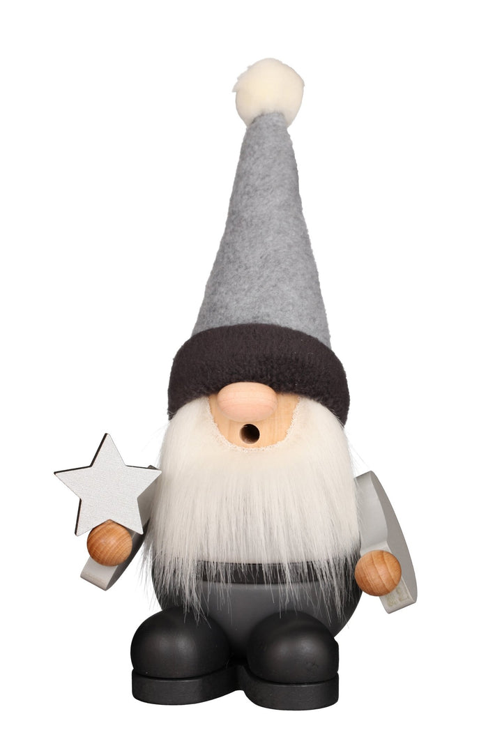 ULB - 010401 - Ulbricht Räuchermann 'Kugelzwerg grau - 25cm' 2023